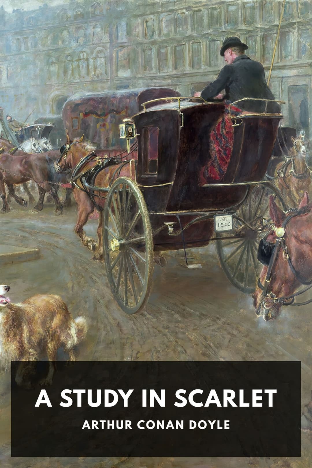 Cover of A Study in Scarlet